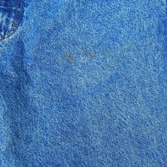 JEANS-MEN'S-MADISON CREEK OUTFITTERS-38x34-RELAX FIT-WORK-LEISURE-LEATHER YOKE - Picture 5 of 6